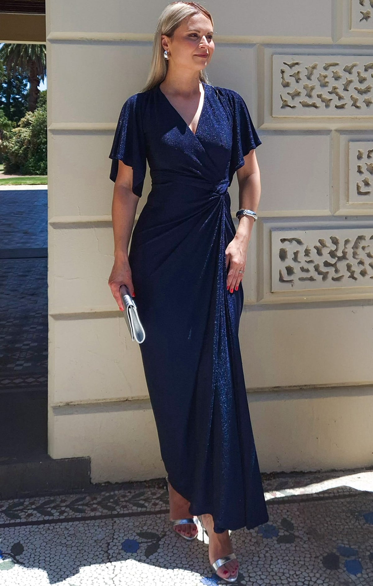 The Emporium Maxi Dress In Navy by Sacha Drake - image 5