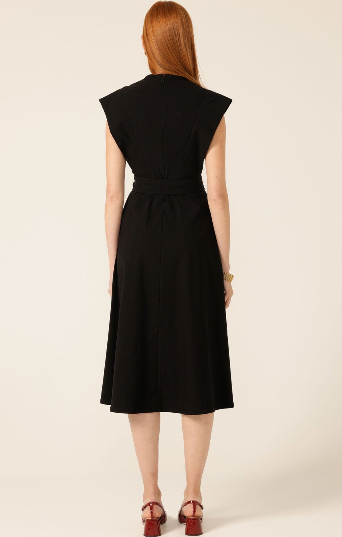 Zip Front Fit And Flare Dress by Sacha Drake - image 11