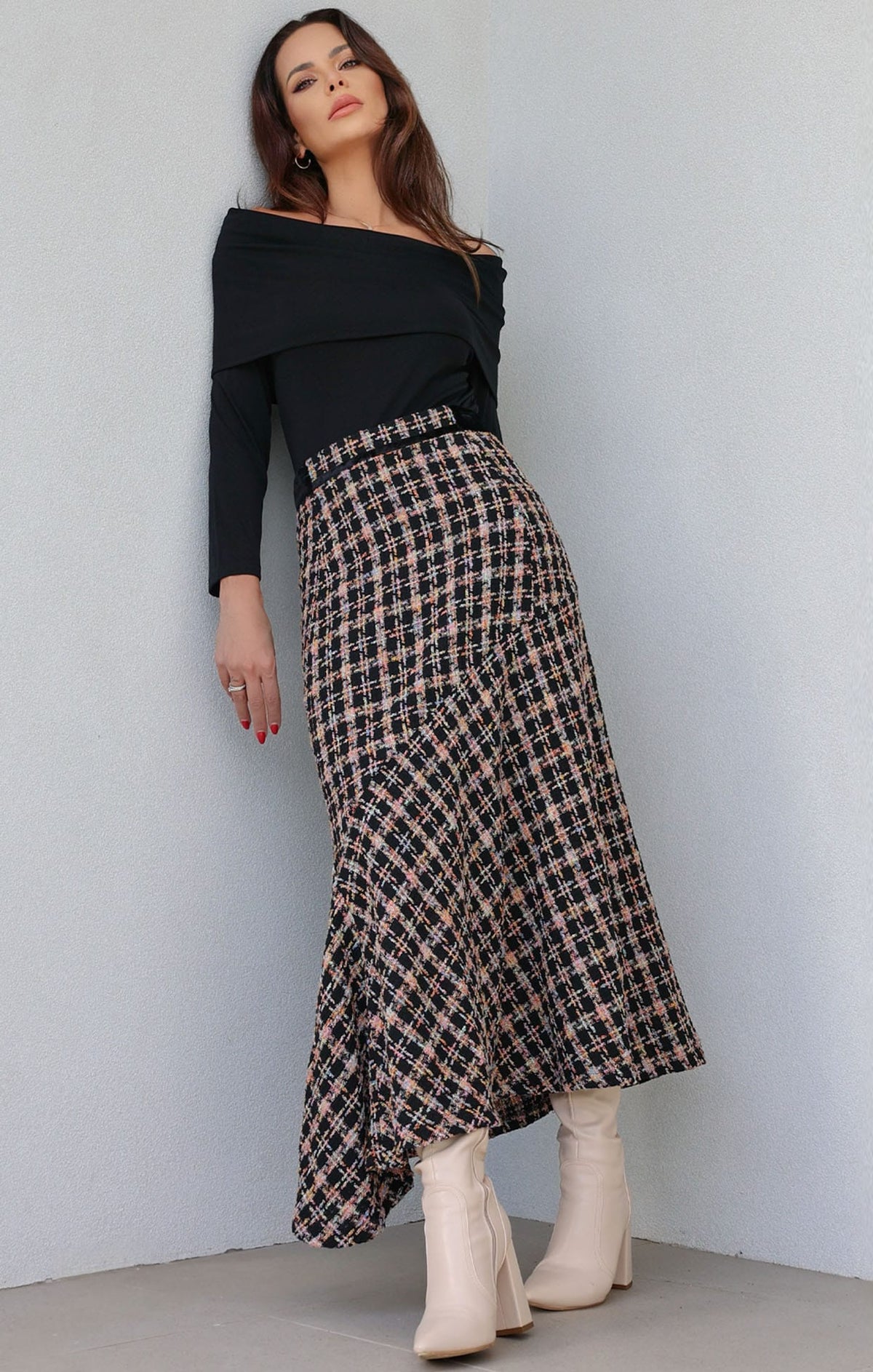 Onyx Midi Skirt by Sacha Drake - image 6