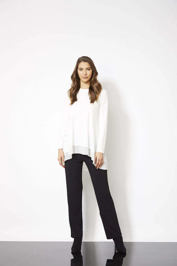 Women’s black jersey pants Australia straight leg