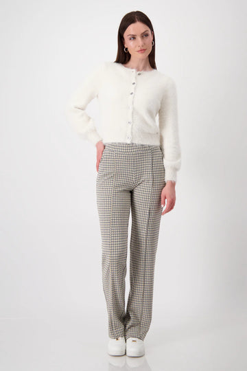 The Monari Sandshell Pattern Pant is a perfect blend of comfort and style—straight legs are definitely having a moment this season!