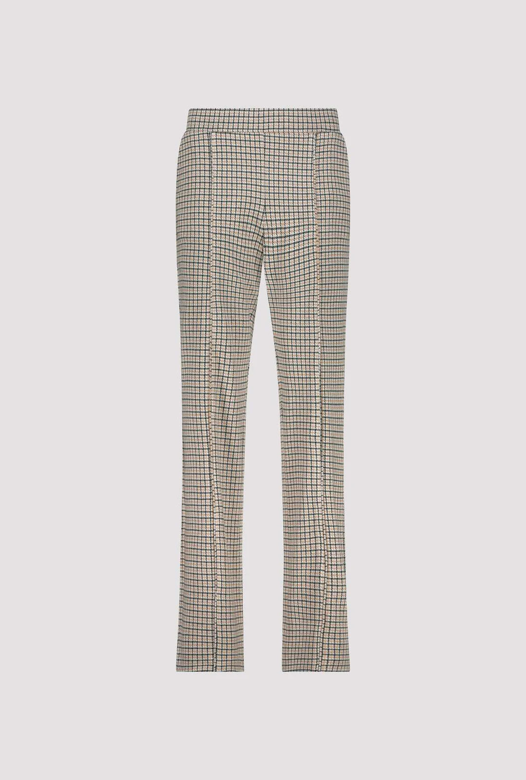 Monari Sandshell Pattern Pant | Tailored Pattern Trousers