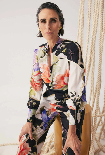floral tangled blossom shirt women outfit styling Showies Boutique Australia