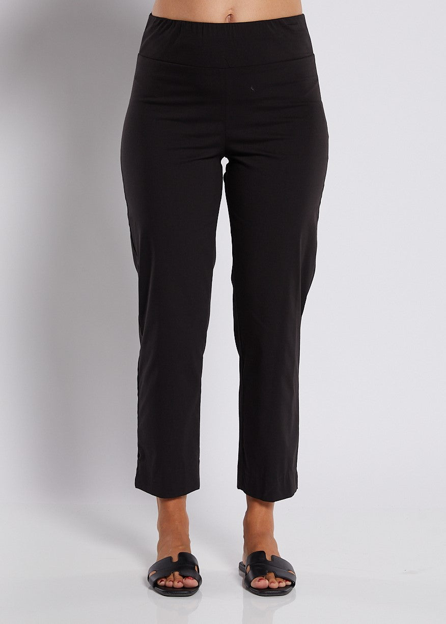 Black & Navy Straight Leg Pants
