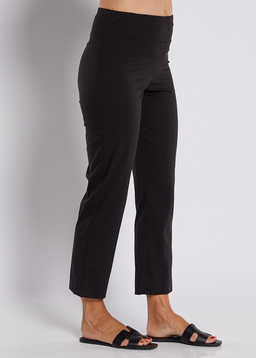 Black & Navy Straight Leg Pants