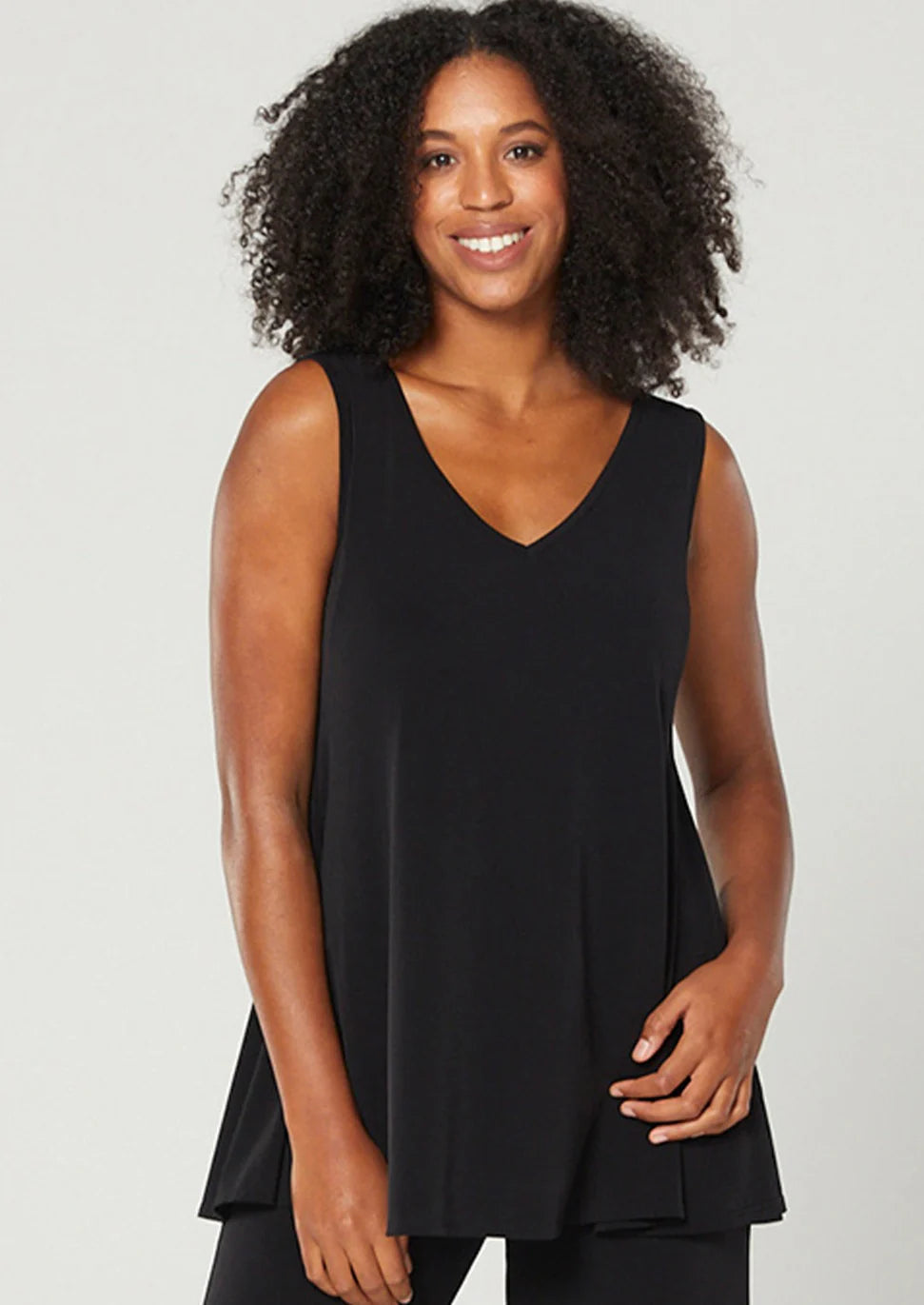 Reversible Tank Top Scoop V Neck