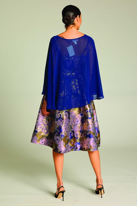 Bria Chiffon Top | Elegant Sheer Occasion Blouse