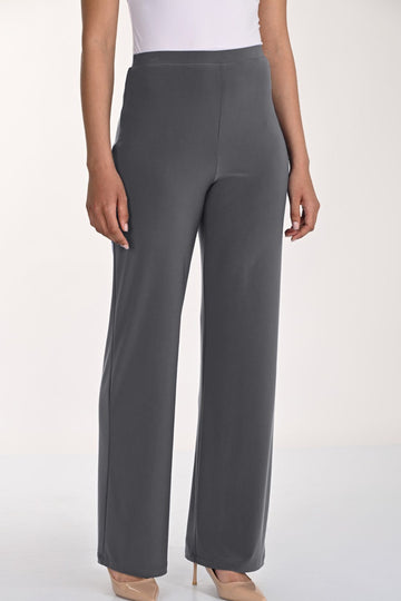 Charcoal Grey Wide-Leg Pants