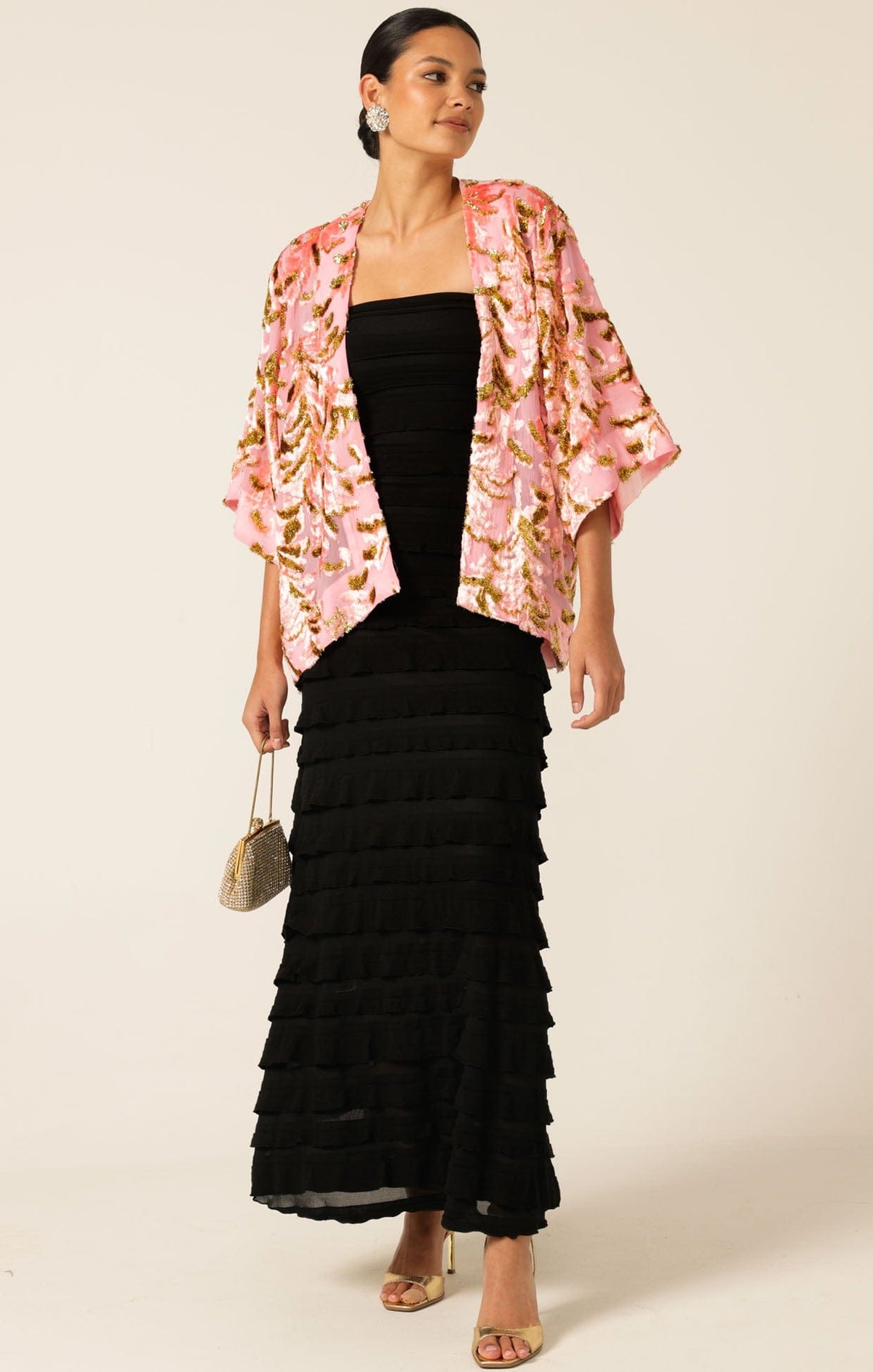 Blossom Kimono Pink Gold by Sacha Drake - image 8