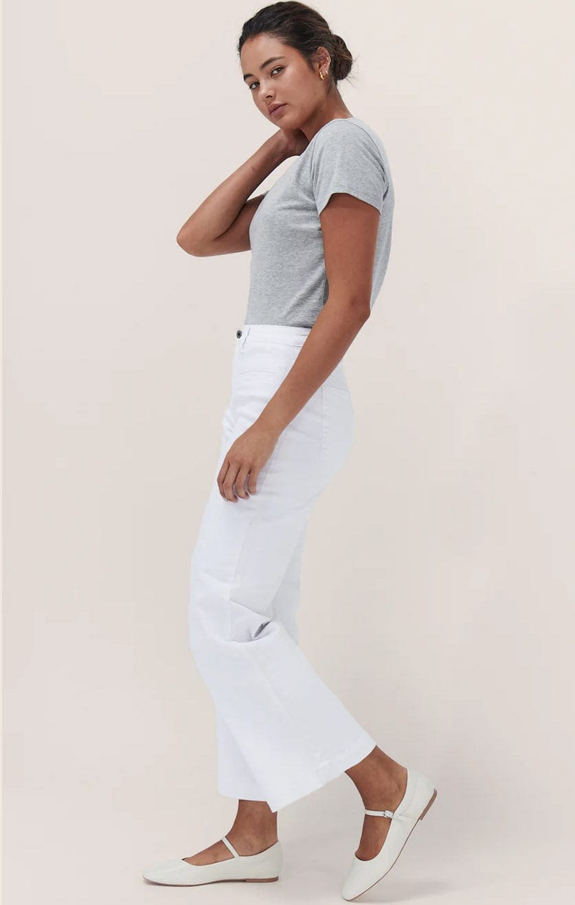 Freya Wide Leg Jean In White by Sacha Drake - image 7