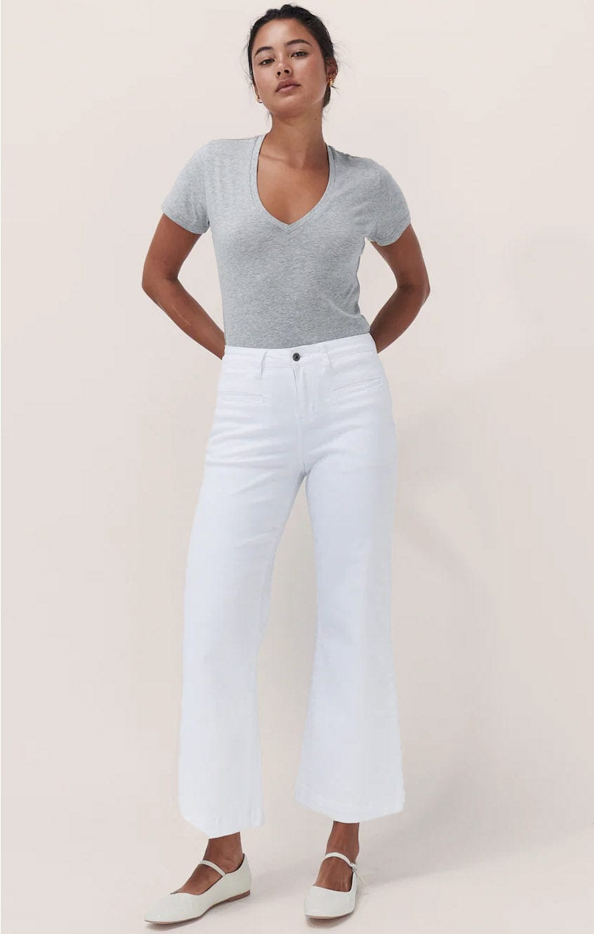 Freya Wide Leg Jean In White by Sacha Drake - image 6