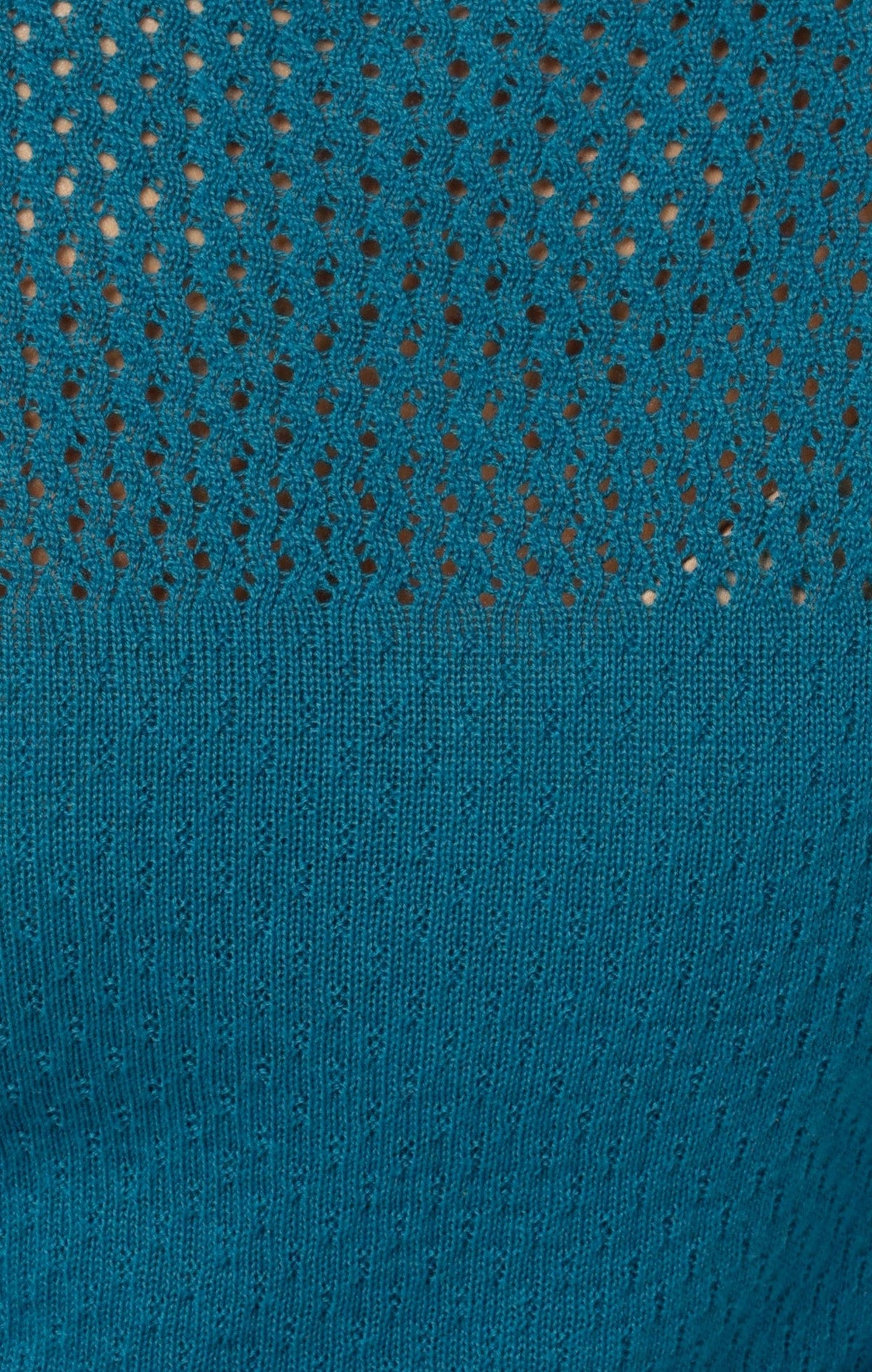 Long Sleeve Ripple Knit Top In Cerulean Blue by Sacha Drake - image 11