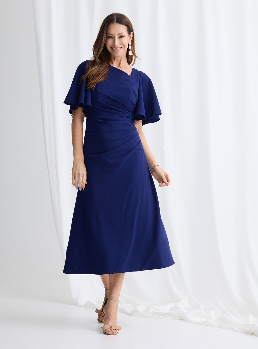 Rosanella Hi Lo V Back Dress Chocolate | Cap Sleeve Formal Evening Dress Australia | Showies Boutique Showies Boutique Adelaide Rosanella Hi Lo V Back Dress Chocolate | Cap Sleeve Formal Evening Dress Australia | Showies Boutique Showies Boutique Adelaide