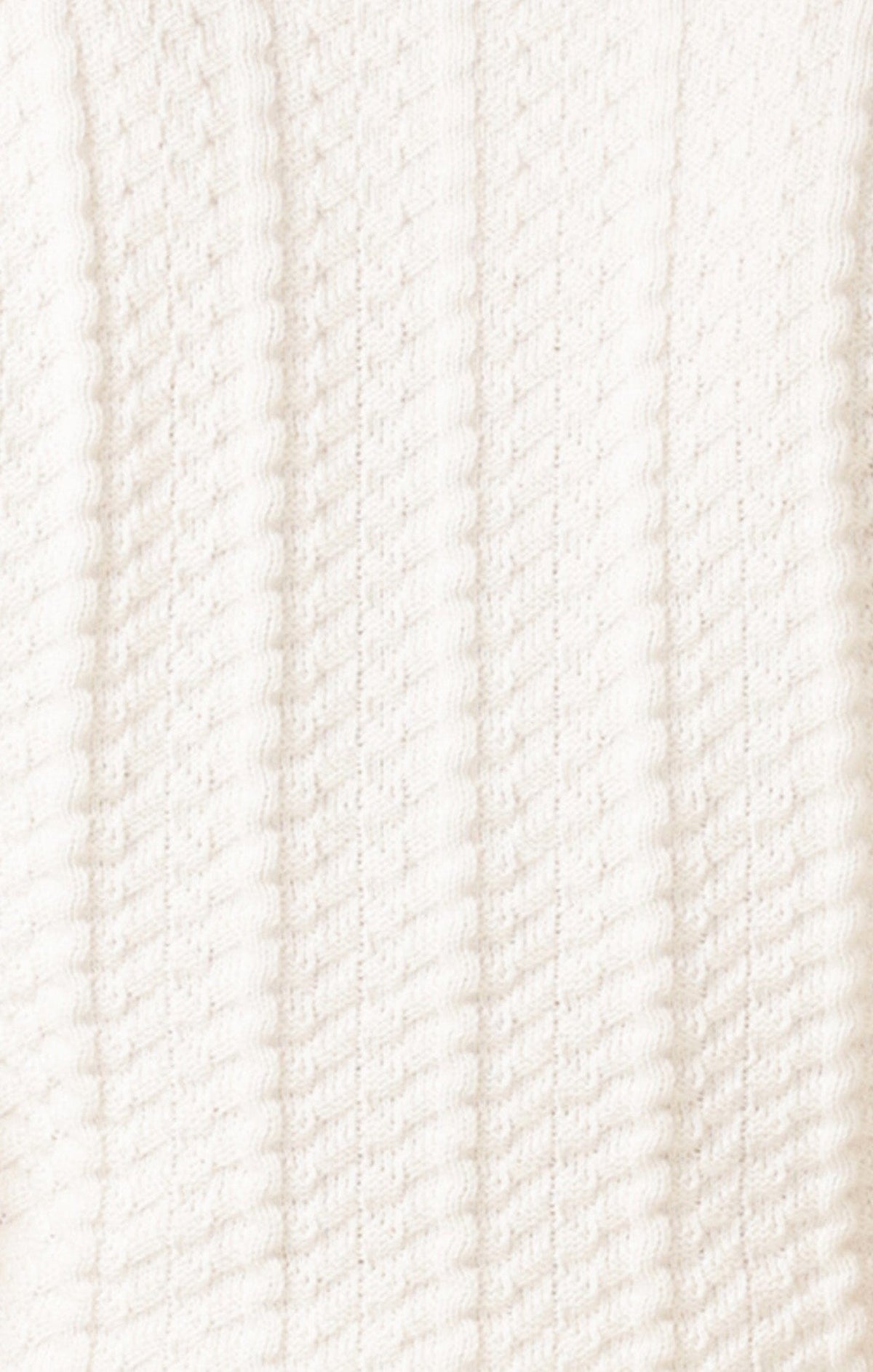 Short Sleeve Chevron Knit Top In Ivory by Sacha Drake - image 10