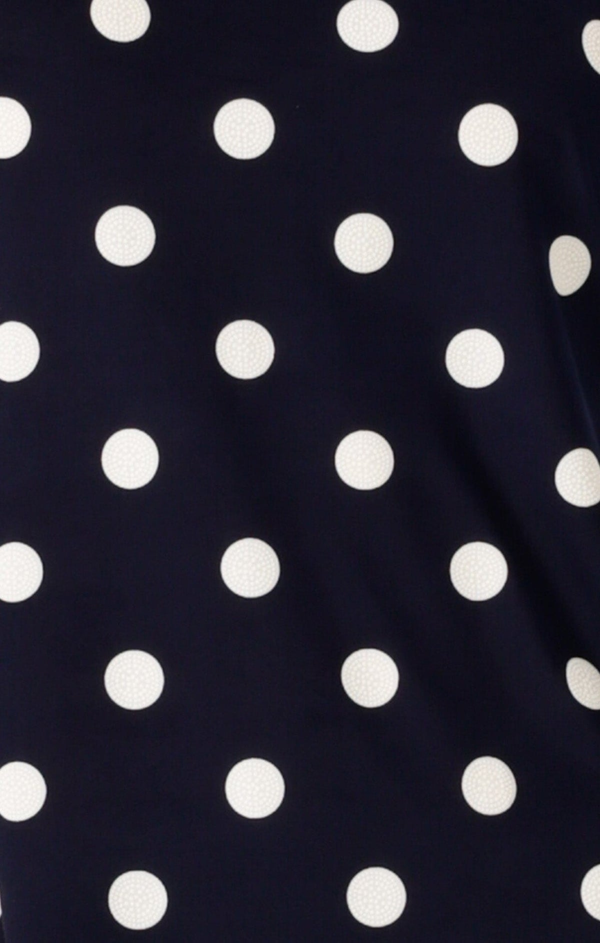 Reverse Wrap Midi Dress In Navy White Spot by Sacha Drake - image 9