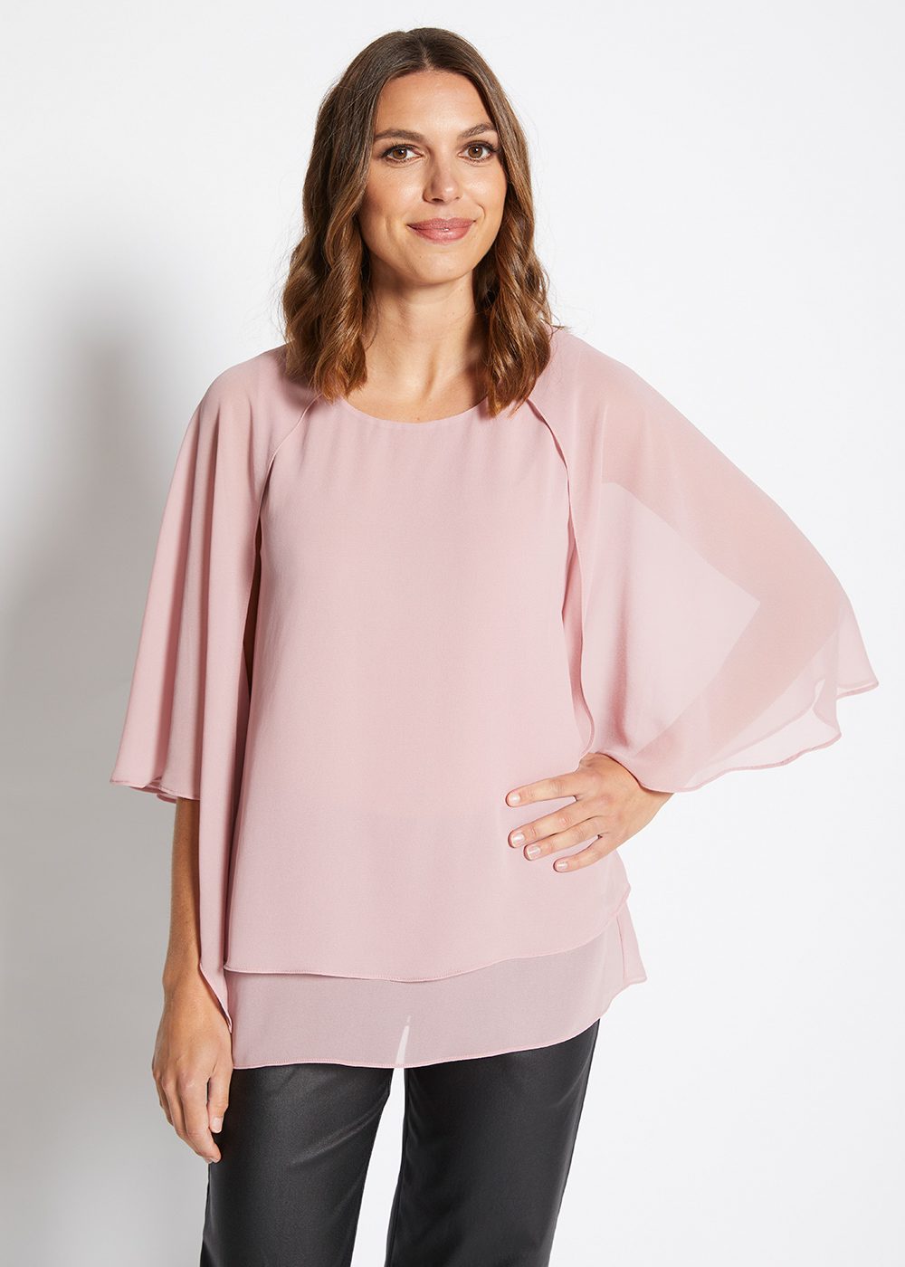 Philosophy Multiway Cape Top | Elegant Convertible Cape